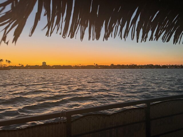 Siesta Key Sunset - Tiki Boat